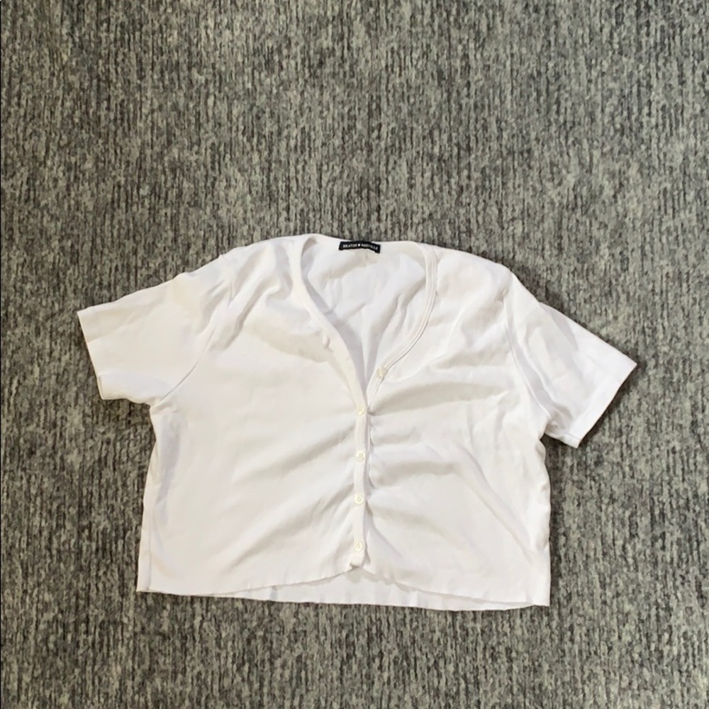 White Brandy Melville shirt